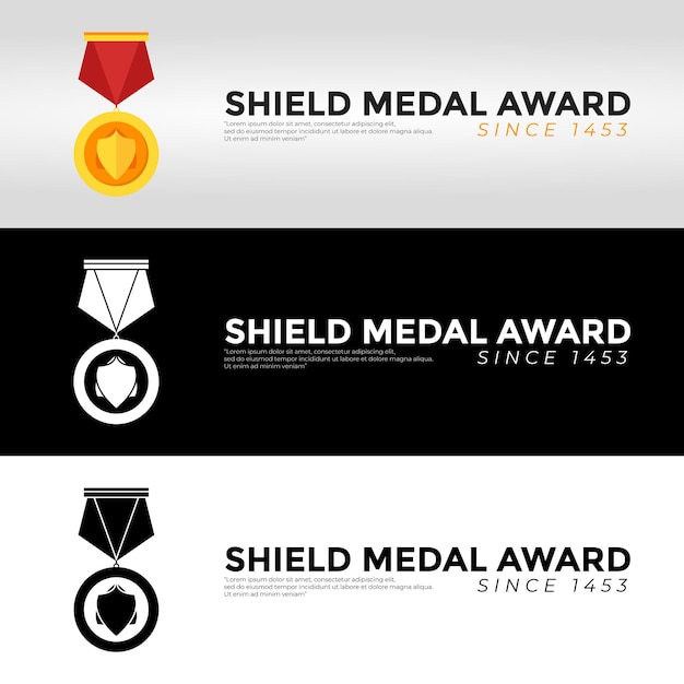 Shield Medal Award