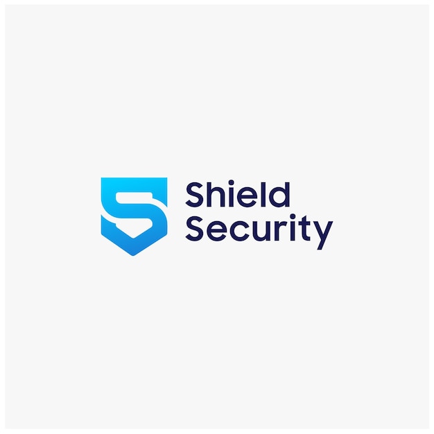 Shield 보안 로고 디자인 영감