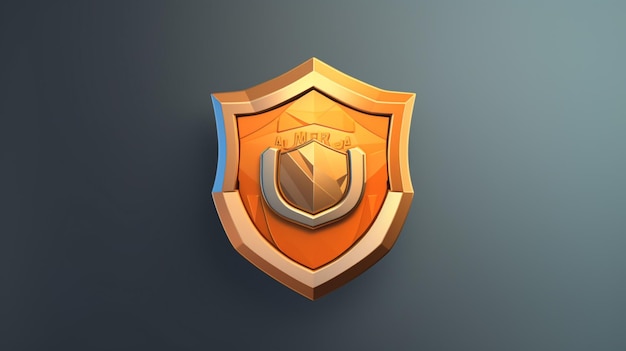 Vector the shield of the shield