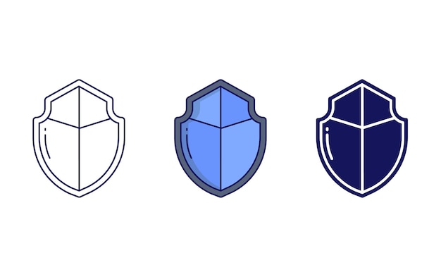 Shield vector icon