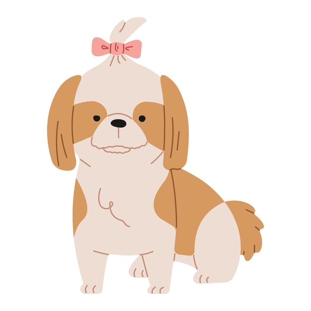 Vector shih tzu 1