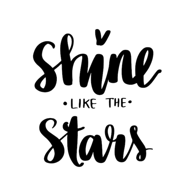 Shine like the stars