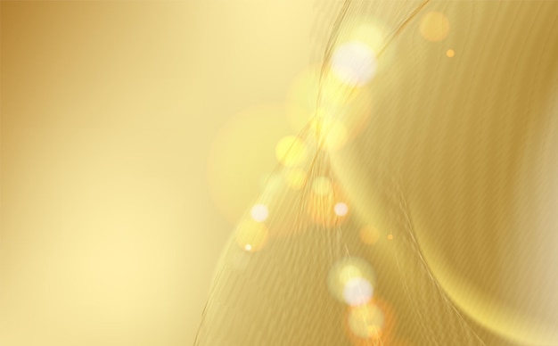 Shining gold flow background