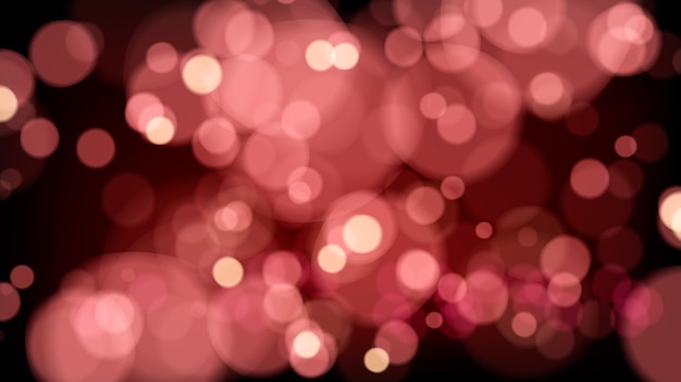 Shining transparent bokeh background.  illustration