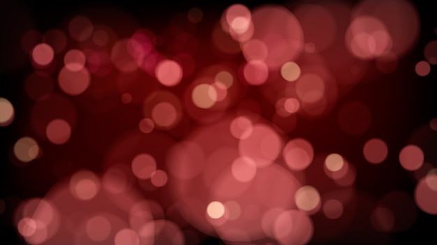 Shining transparent bokeh background.  illustration