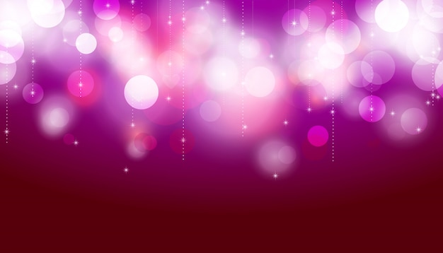 Vector shiny bokeh background