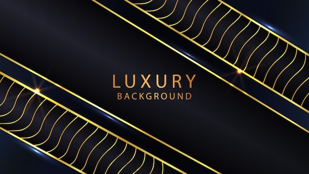 shiny golden luxury abstract background