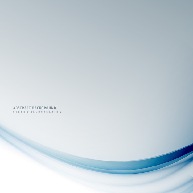 Vector shiny grey and blue wavy background