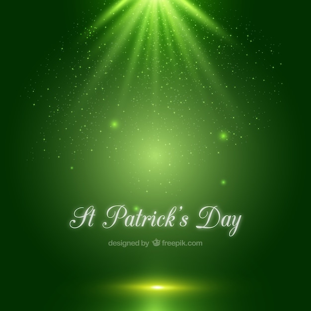 Shiny st patricks background