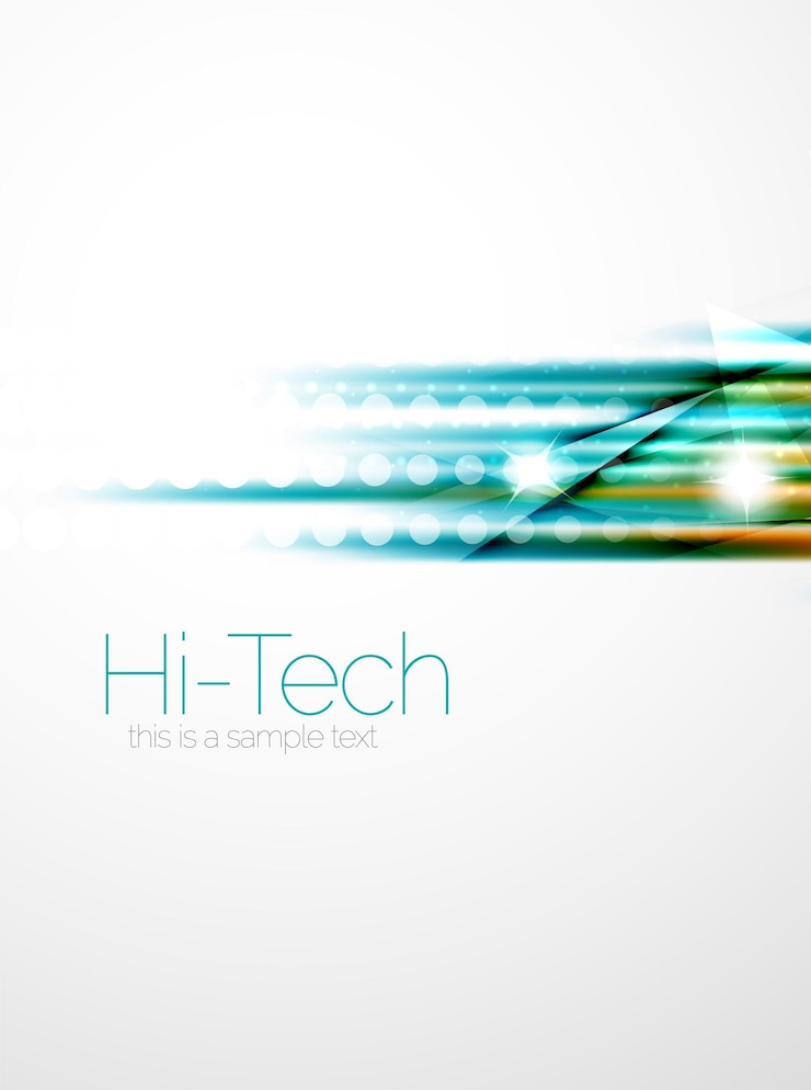 Vector shiny straight lines abstract background