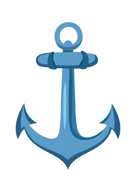 Ship anchor Sea Nautical Element Vector illustration