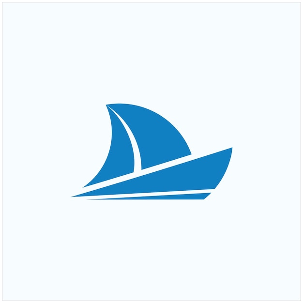 Ship boat logo design