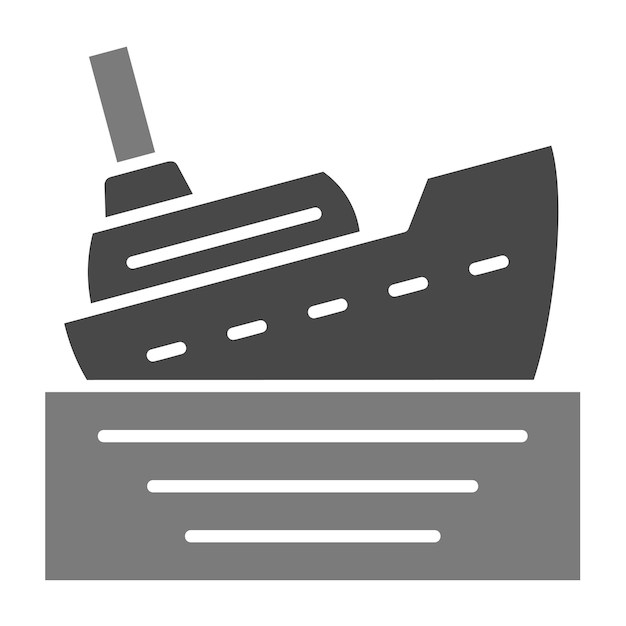 Ship Sinking Icon