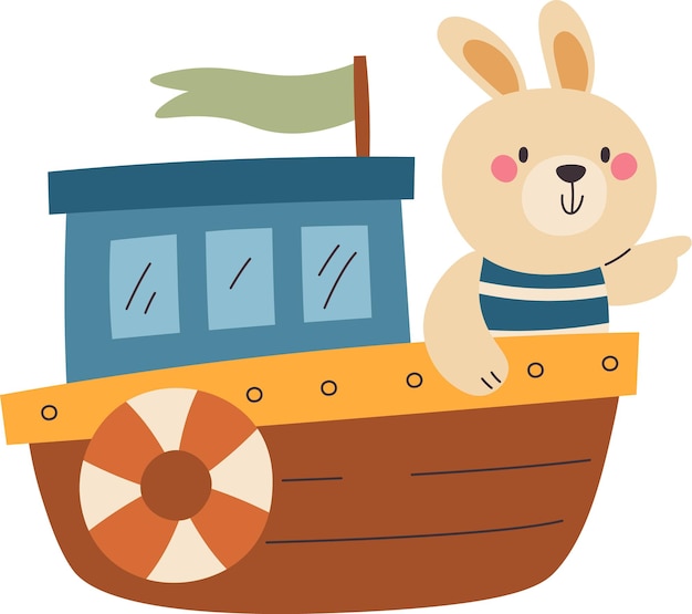 Ship With Rabbit