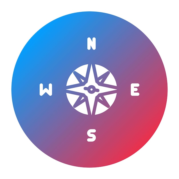 Ships Compass icon vector image Can be used for Cruiser