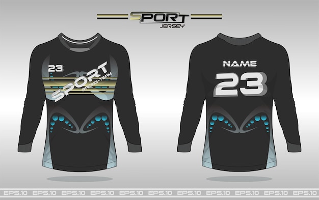 shirt template, racing jersey design, soccer jersey,long sleeve