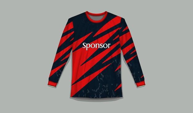 Vector shirt template racing jersey design soccer jersey