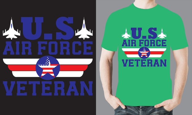 A shirt that says u. s. air force on it