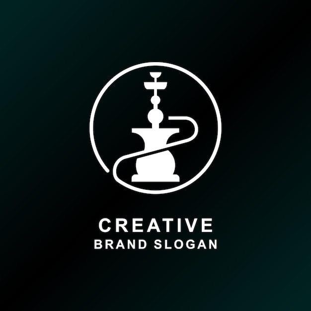Premium Vector | Shisha logo for brand vector illustration 2