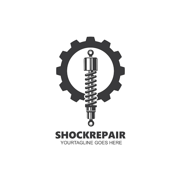 Vector shock absorber icon vector illustration design