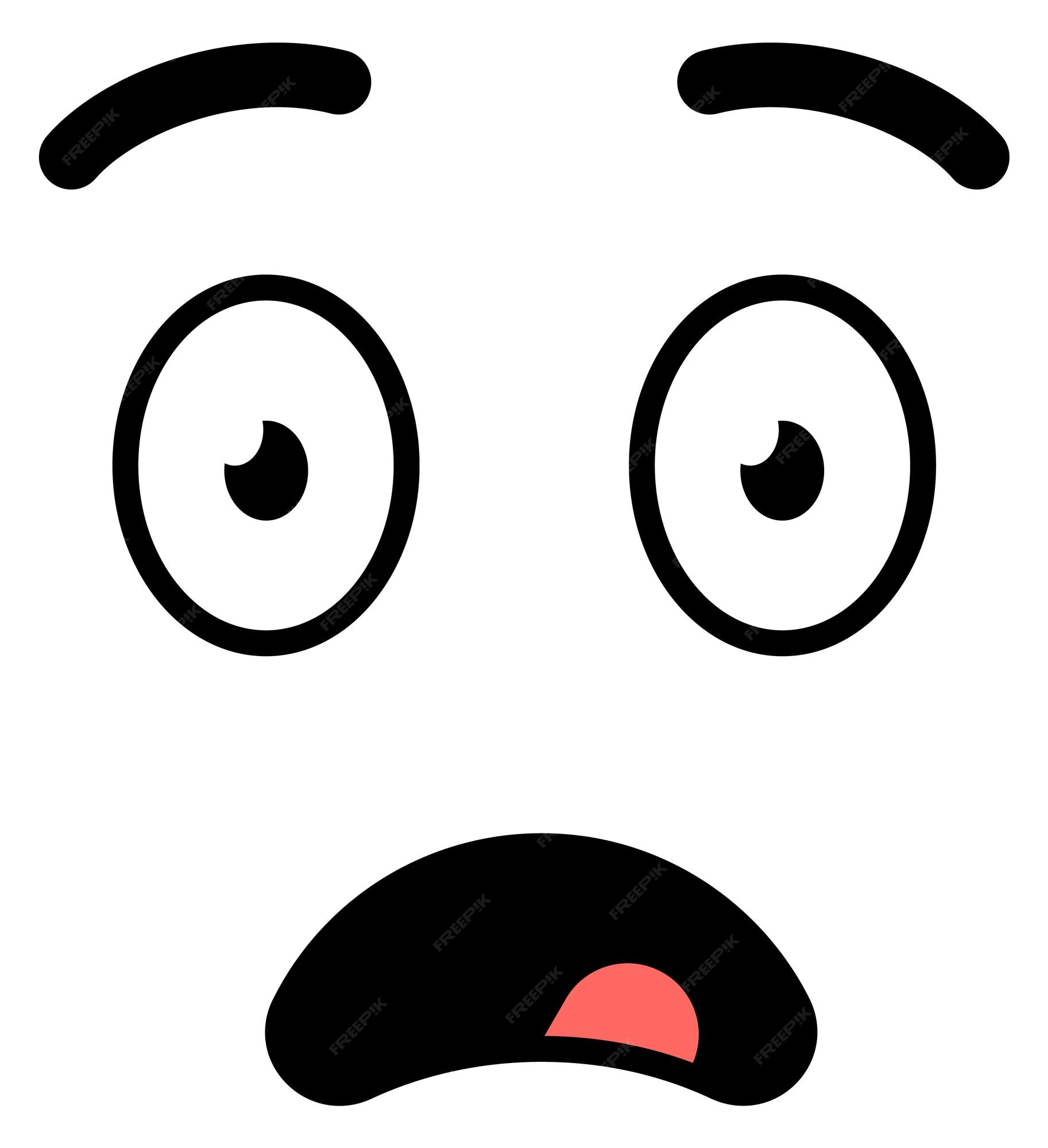 Scared Face Clip Art at  - vector clip art online