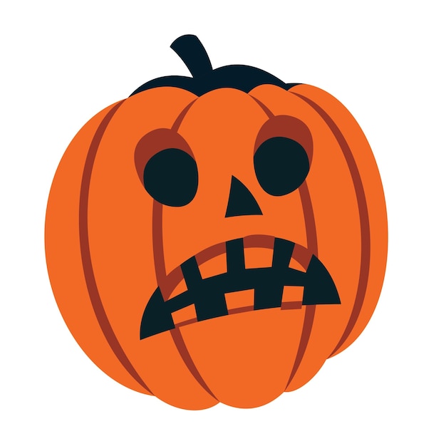 Shocked Pumpkin Head