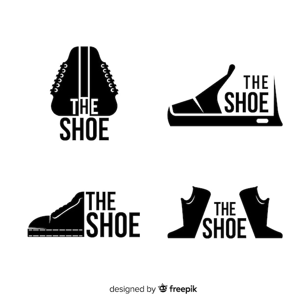 Vector shoe logos