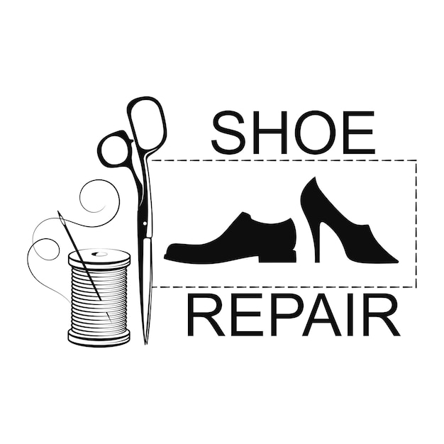 Shoe repair and tailoring design for a shoemaker