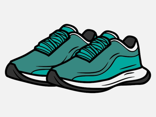 shoe's vector design