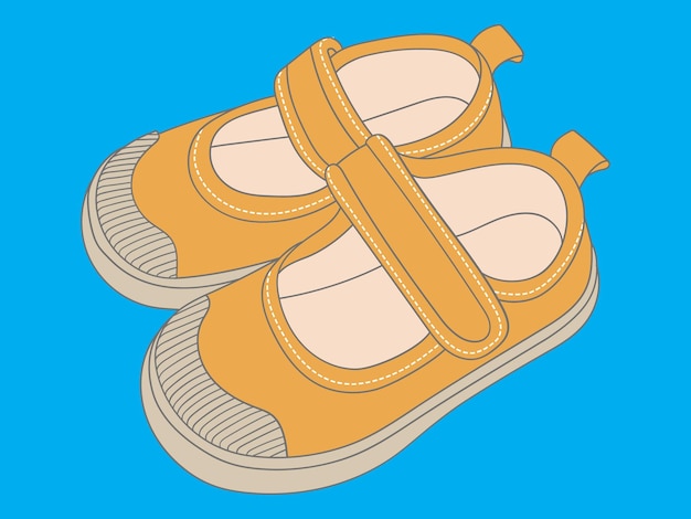 shoe's vector design