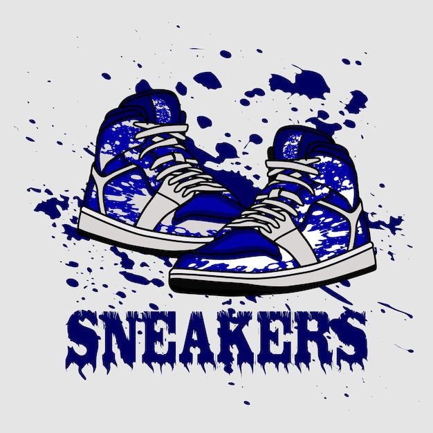 Shoe Sneaker Footwear Vector And Illustration