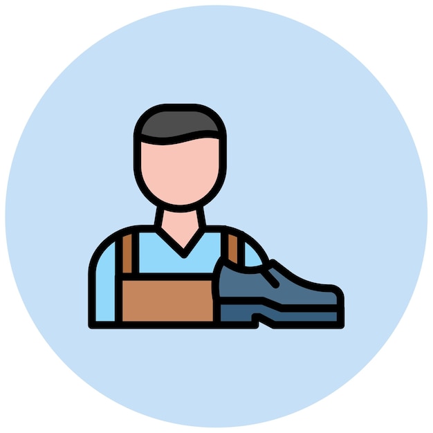 shoemaker icon vector image can be used for shoemaker