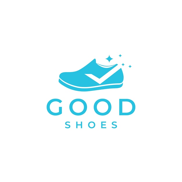 Premium Vector | Shoes cleaner service logo design