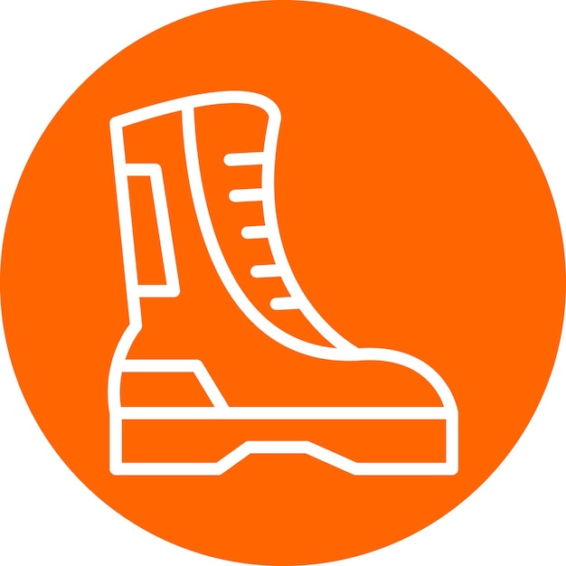 Vector shoes icon style