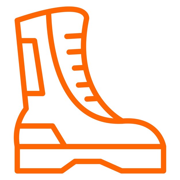 Vector shoes icon style