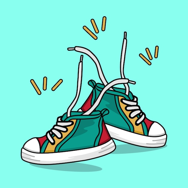 Shoes Kid Vector And Illustration