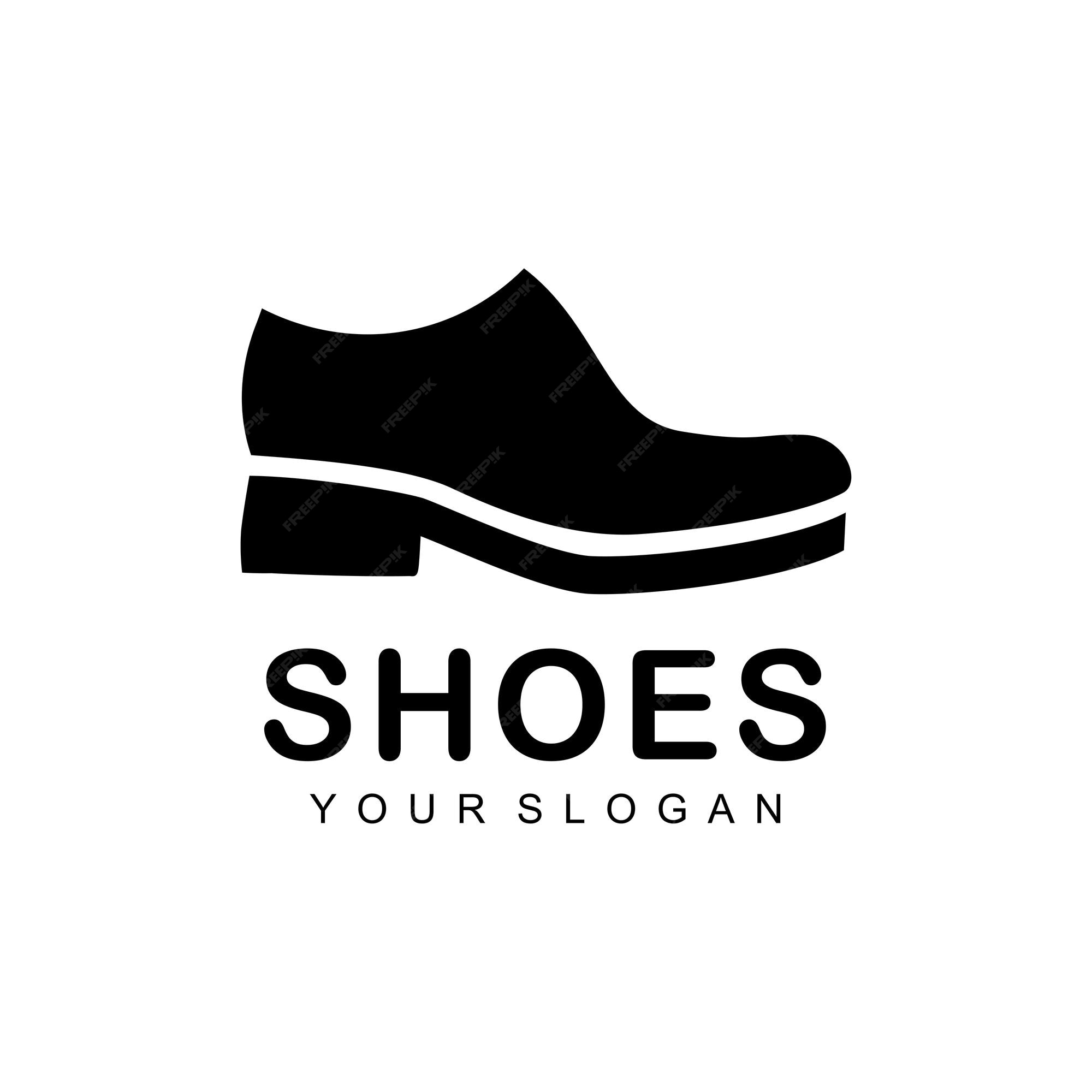 Premium Vector Shoes logo design vector illustration