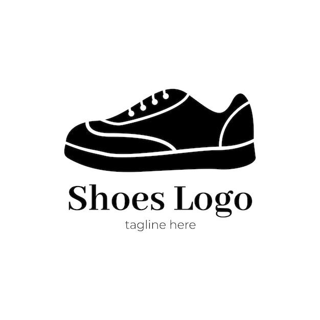 Shoes logo design vector illustration