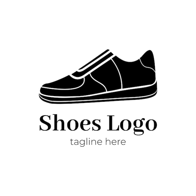 Premium Vector | Shoes logo design vector illustration