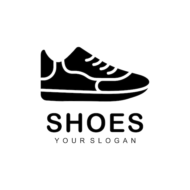 Shoes logo design vector illustration