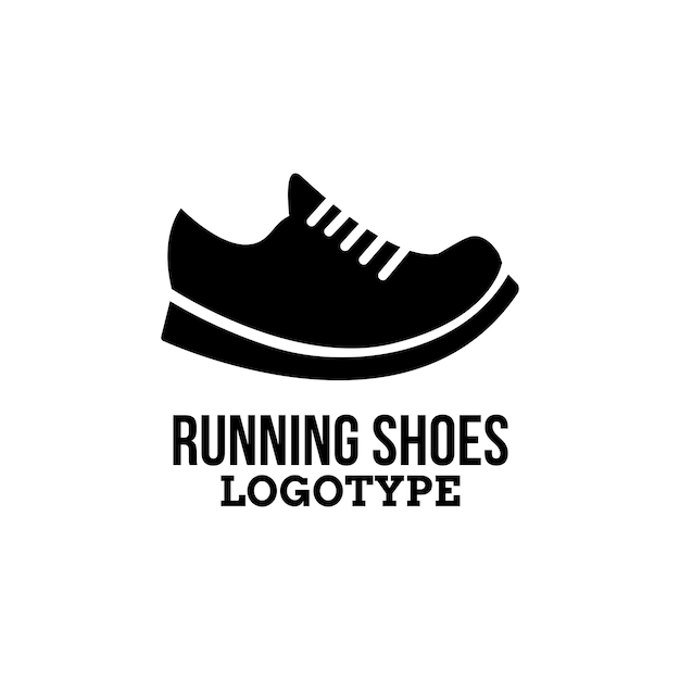 靴のロゴのデザインのベクトル図