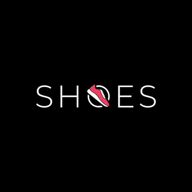 Vector shoes logotype sport product company logo design graphic vector