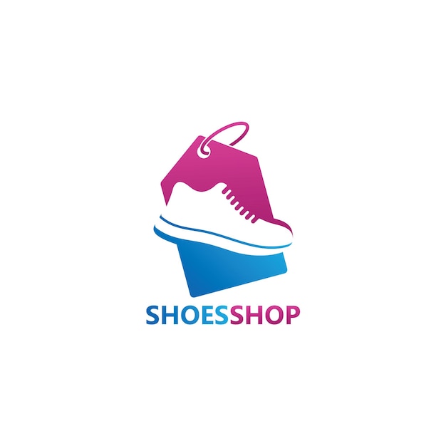 Shoes Shop Logo Template Design