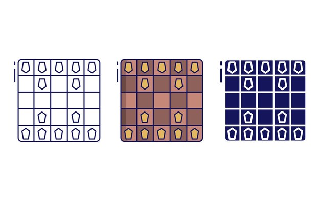 쇼기 벡터 아이콘