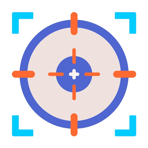 Shoot Target Icon Style