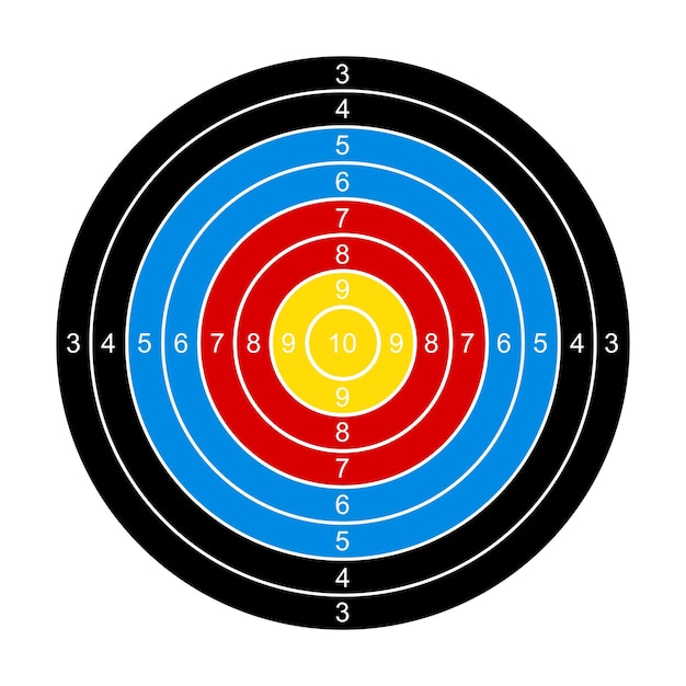 shooting board icon vector illustration design