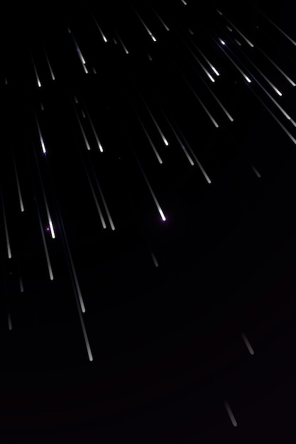 Вектор Падающая звезда с рисунком фона вектор