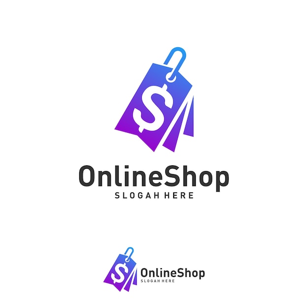 Shop icon with money logo design concept vector, Simple Money icon with shop logo template, Symbol, Creative design