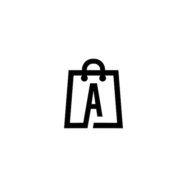 A shop letter logo