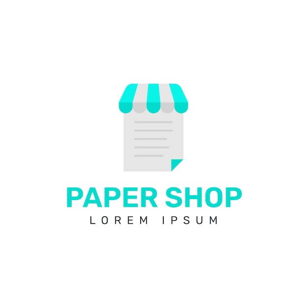 Shop logo illustration